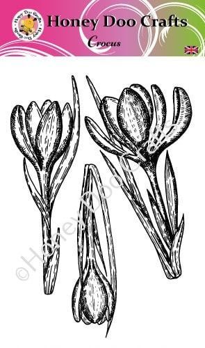 Crocus A6 Stamp - 4 Left    ( Retired )