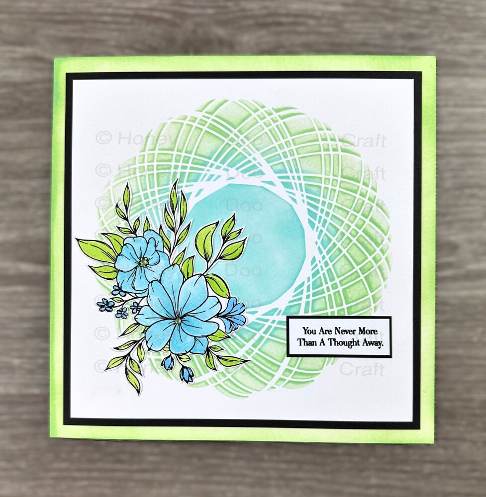 New - Floral Spray (A6 Stamp)