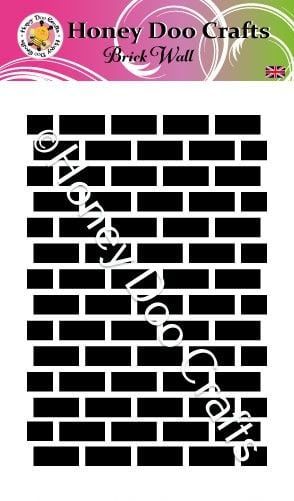 Brick Wall A6 Stamp 3 Left  (Retired)