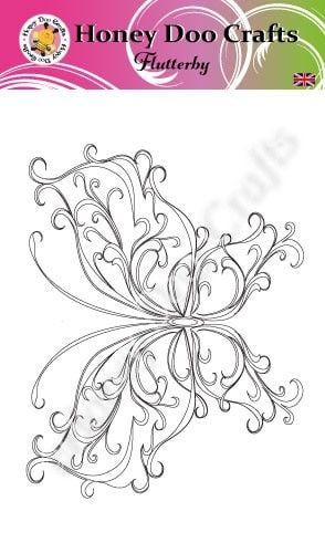 Flutterby A6 Stamp  3 Left  (Retired)