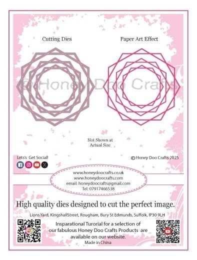 New - Nesting Hexagon Die