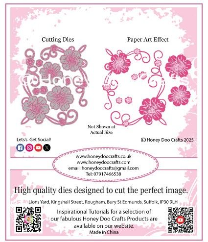 New - Blooming Corners Detailed Dies PK 7 -  BRAND NEW