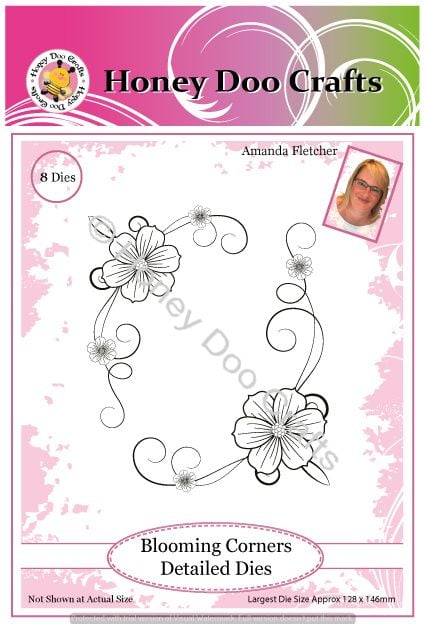 New - Blooming Corners Detailed Dies PK 7 -  BRAND NEW