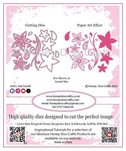 New - Flowers for Design Detailed Dies  PK 13 -  BRAND NEW