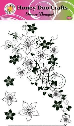 Shower Bouquet (A6 Stamp)