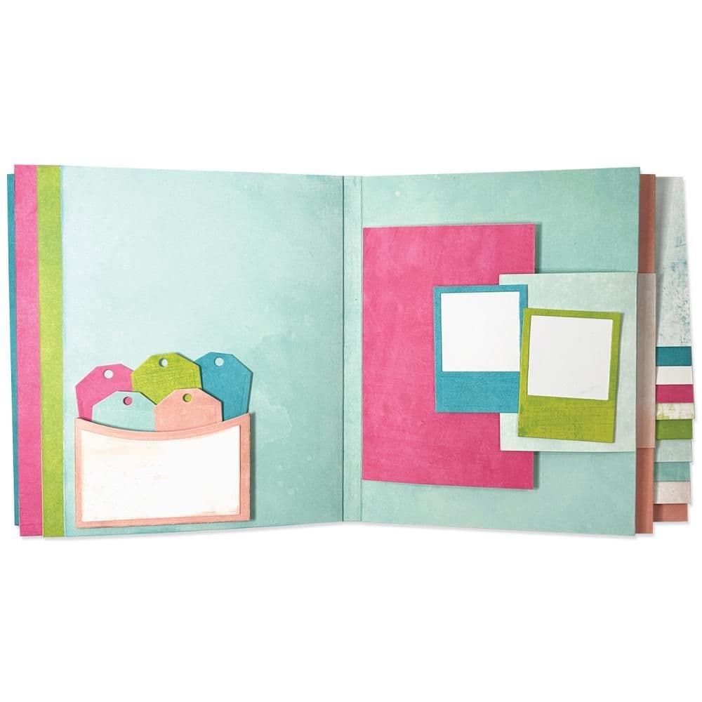 Sizzix Thinlits Plus 8PK Die Set - Journal Essential Pages by 49 and Market