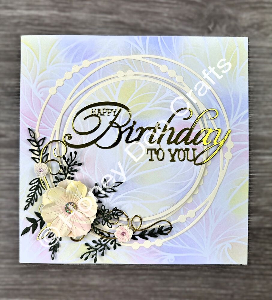 New - Blooming Corners Detailed Dies PK 7 -  BRAND NEW