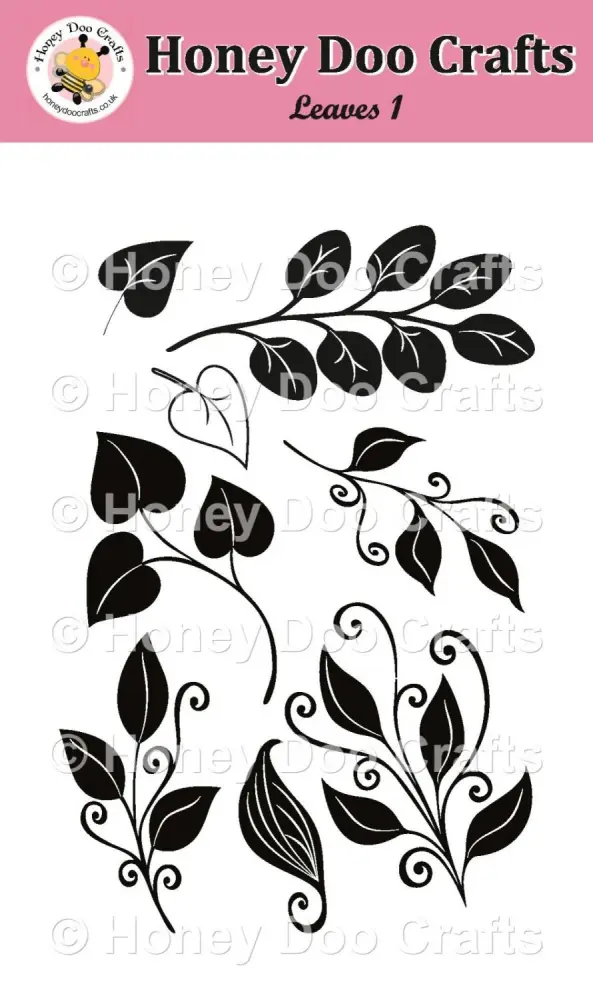 Leaves 1  A6 Stamp (Retired Last One)