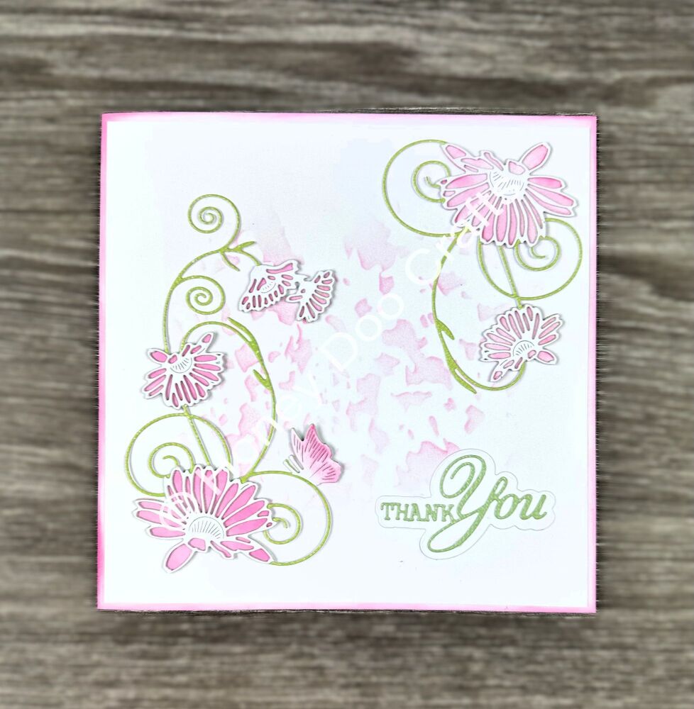 New - Crazy Daisies Detailed Dies  PK 8 -  BRAND NEW