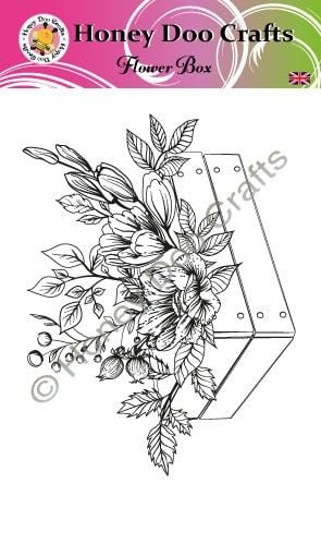 New - Flower Box (A6 Stamp)