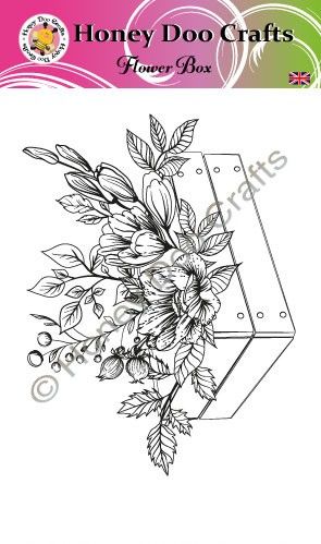 New - Flower Box (A6 Stamp)