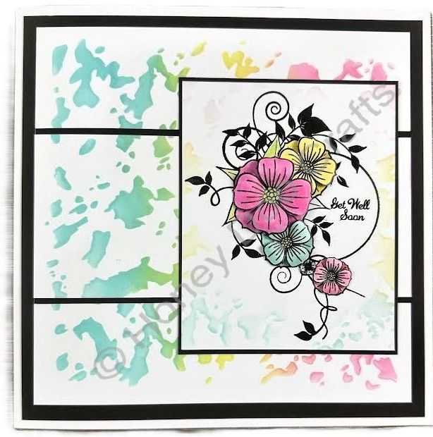 Blooming Frames (A6 Stamp)