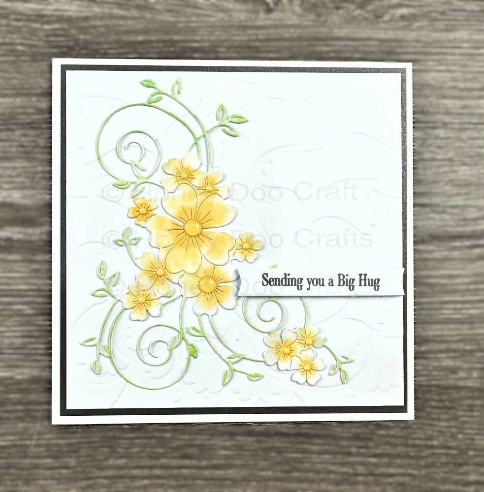 Floral Curves Detailed Dies - Pre Order Only Dispatched Approx 12th March