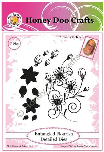 New - Entangled Flourish Detailed Dies PK 7 - BRAND NEW