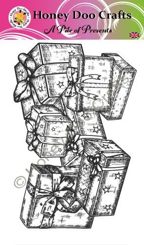 New - A Pile of Presents (A6 Stamp)