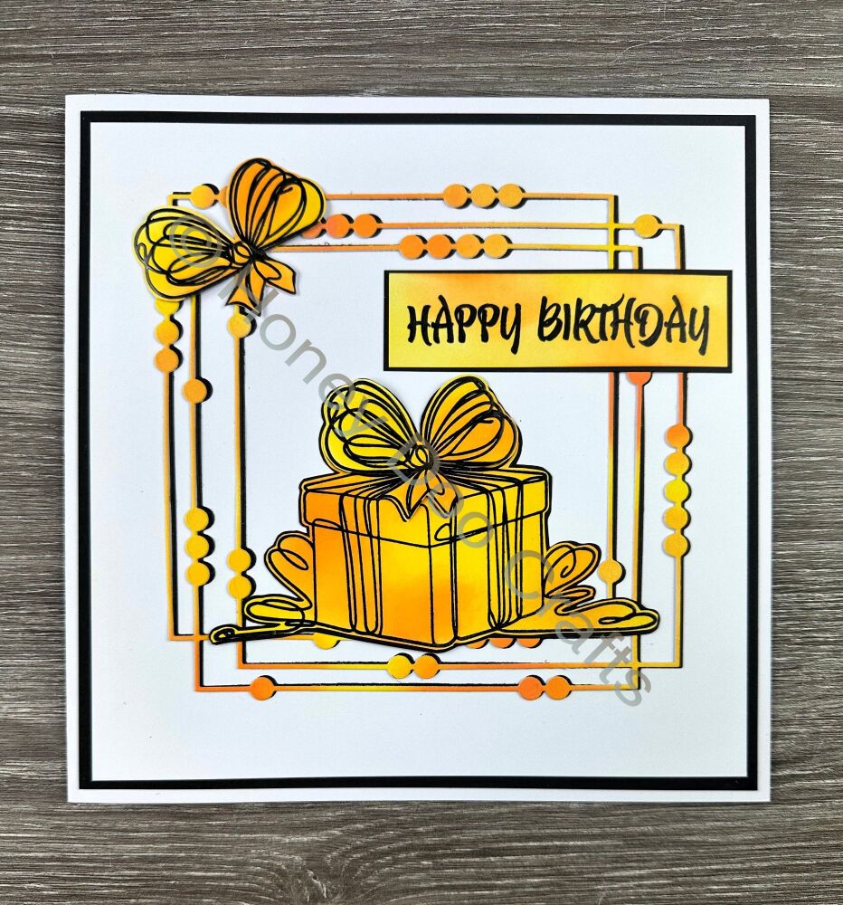 New - Gift Box (A6 Stamp)