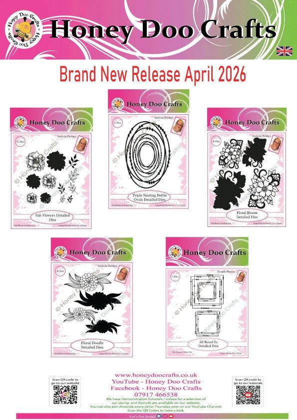 New -  Blooms and More Detailed Dies Bundle - BRAND NEW