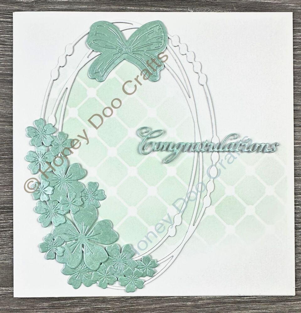 New -Triple Nesting Dottie Ovals  Detailed Dies PK 3 - BRAND NEW