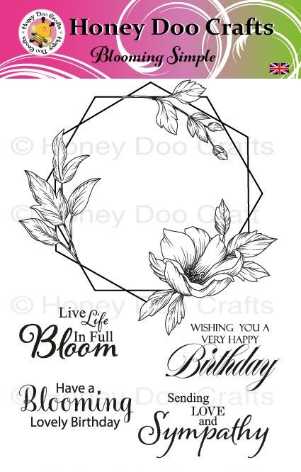 New - Blooming Simple (A5 Stamp)