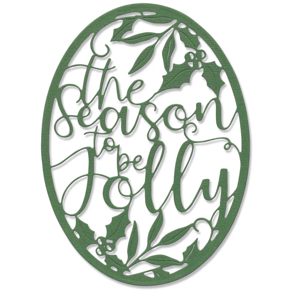 Sizzix Thinlits Die Set 2PK - Jolly Season