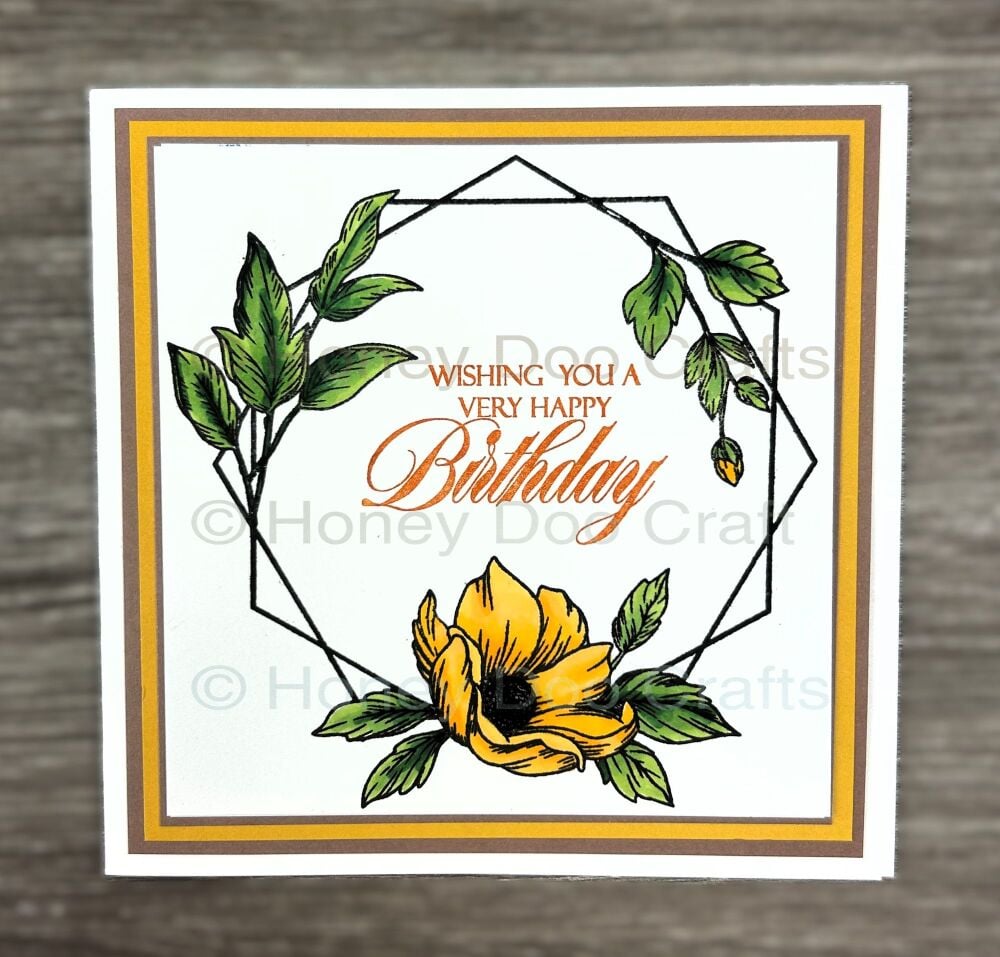 New - Blooming Simple (A5 Stamp)