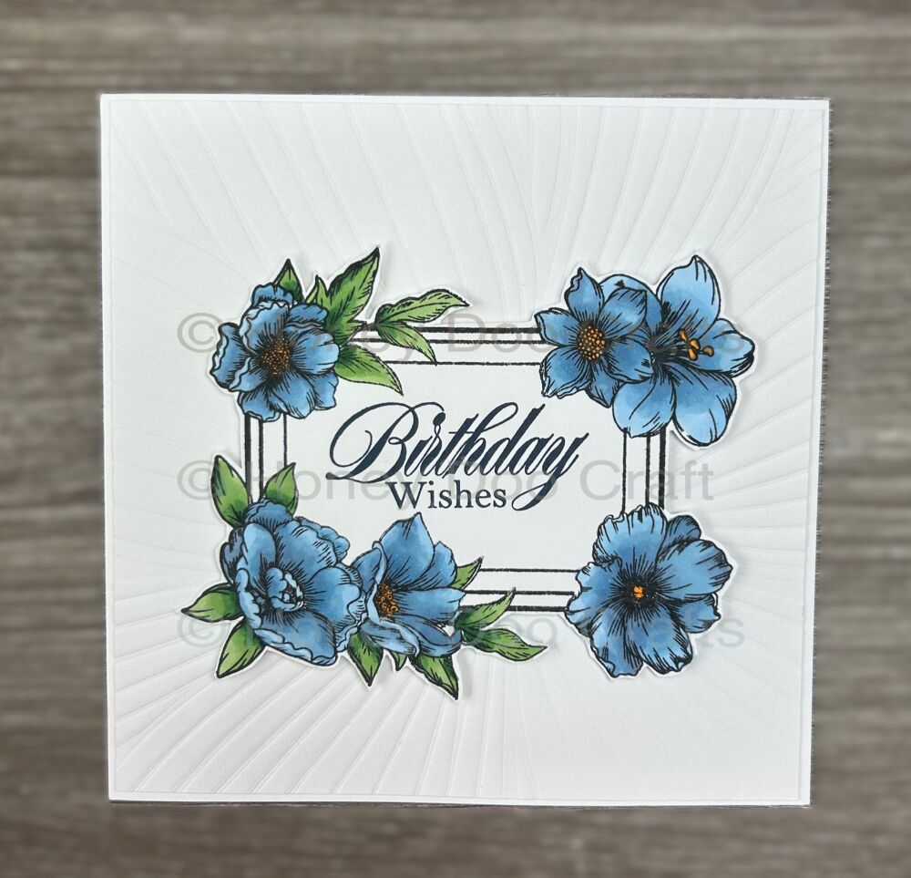 New - Framed Beauty (A6 Stamp)