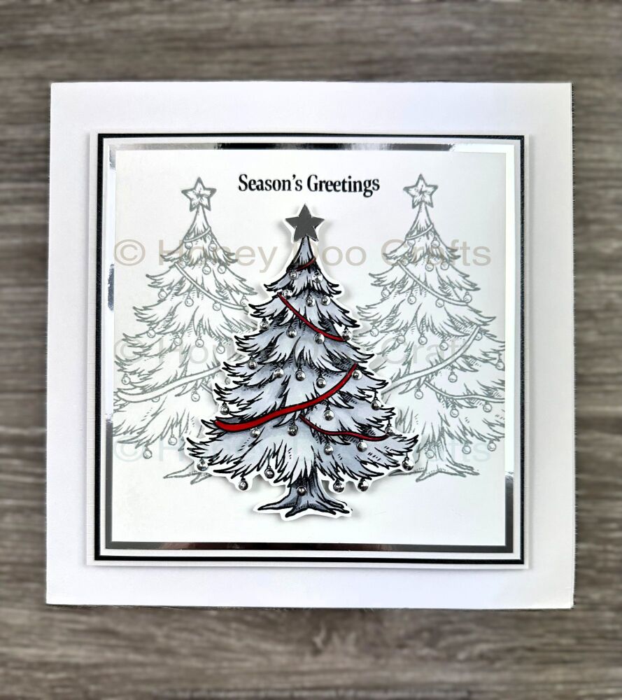 New - Trim The Tree (A6 Stamp)