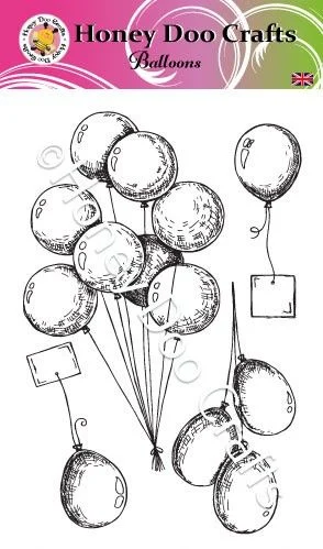 Balloons  (A6 Stamp)