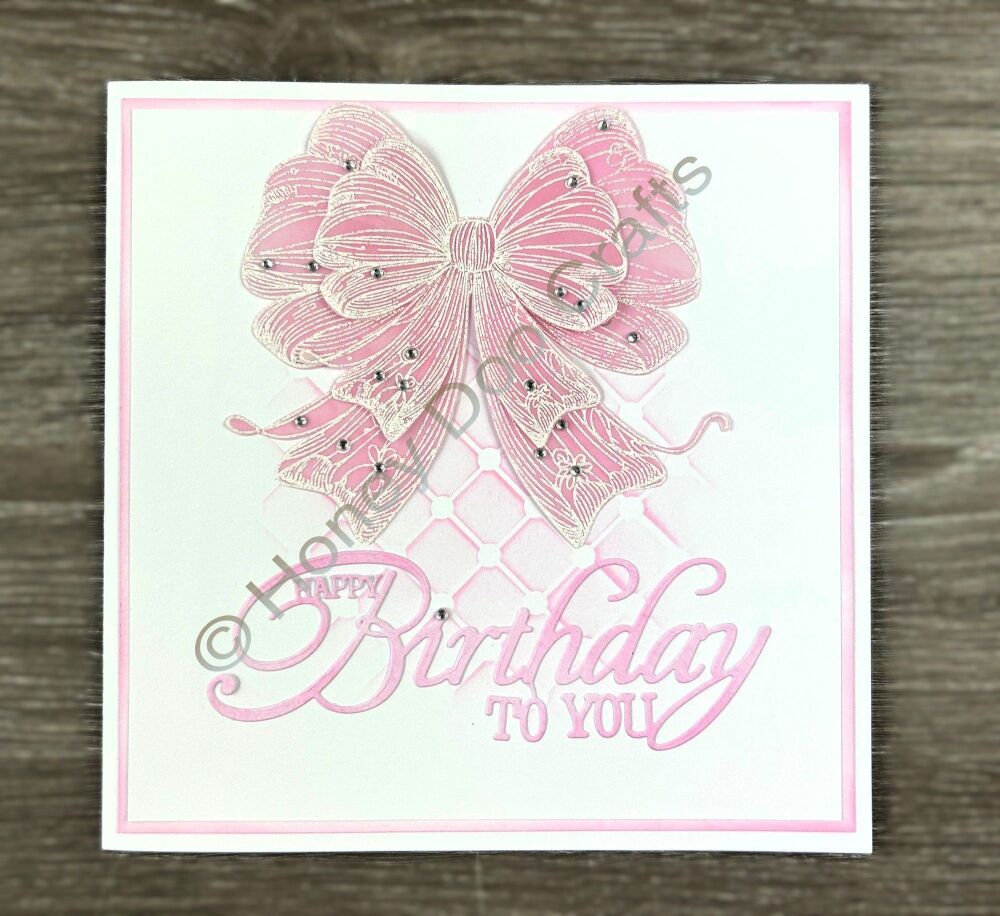 Trio of Bows (A5 Stamp)