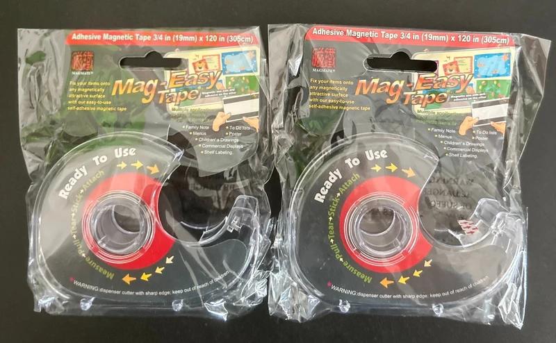 Magic Easy Magnetic Tape - 2 Rolls