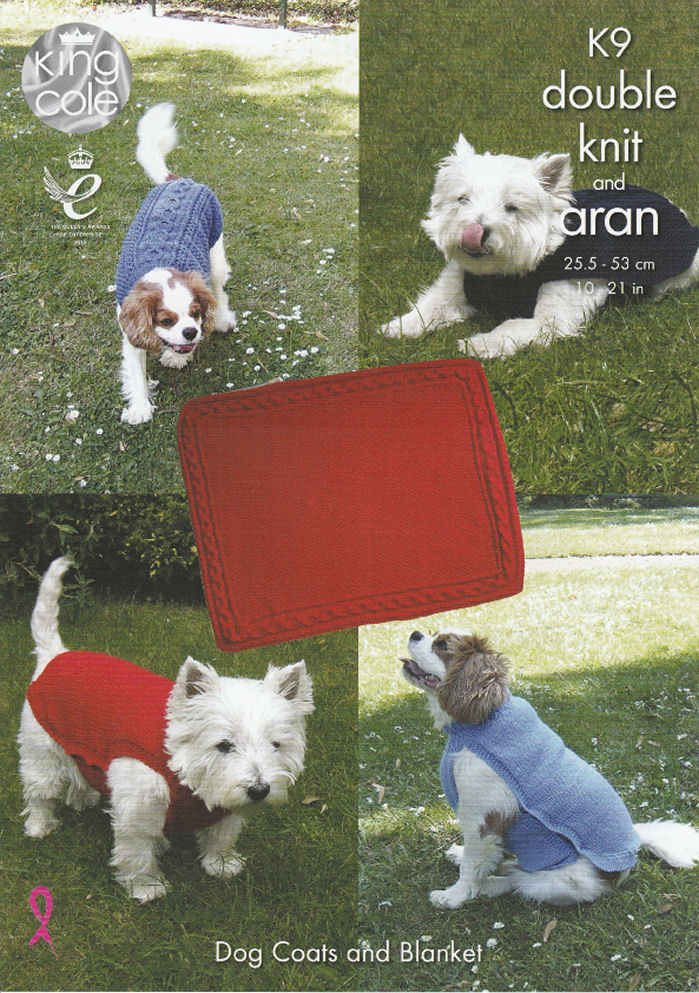 Dog Coats & Blanket Knitting Pattern
