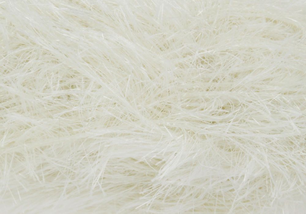 Cream Tinsel Chunky Wool