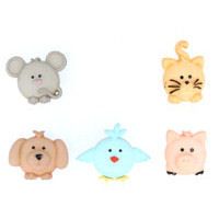 Pudgy Pets Novelty Buttons