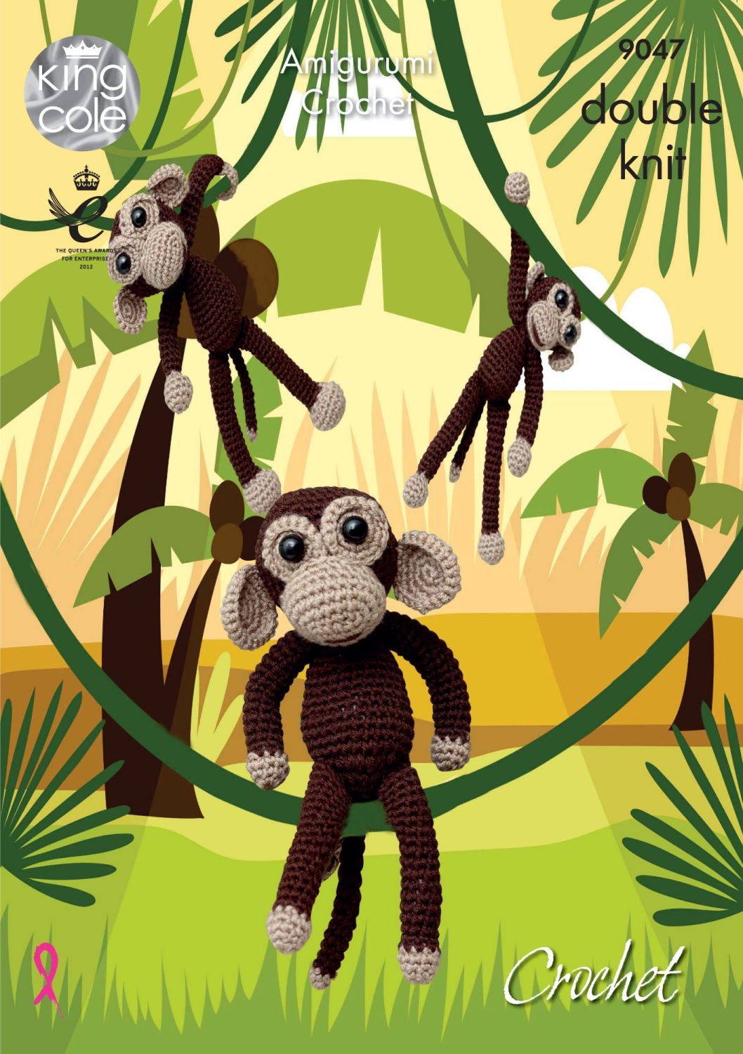 Amigurumi Crocheted Monkeys