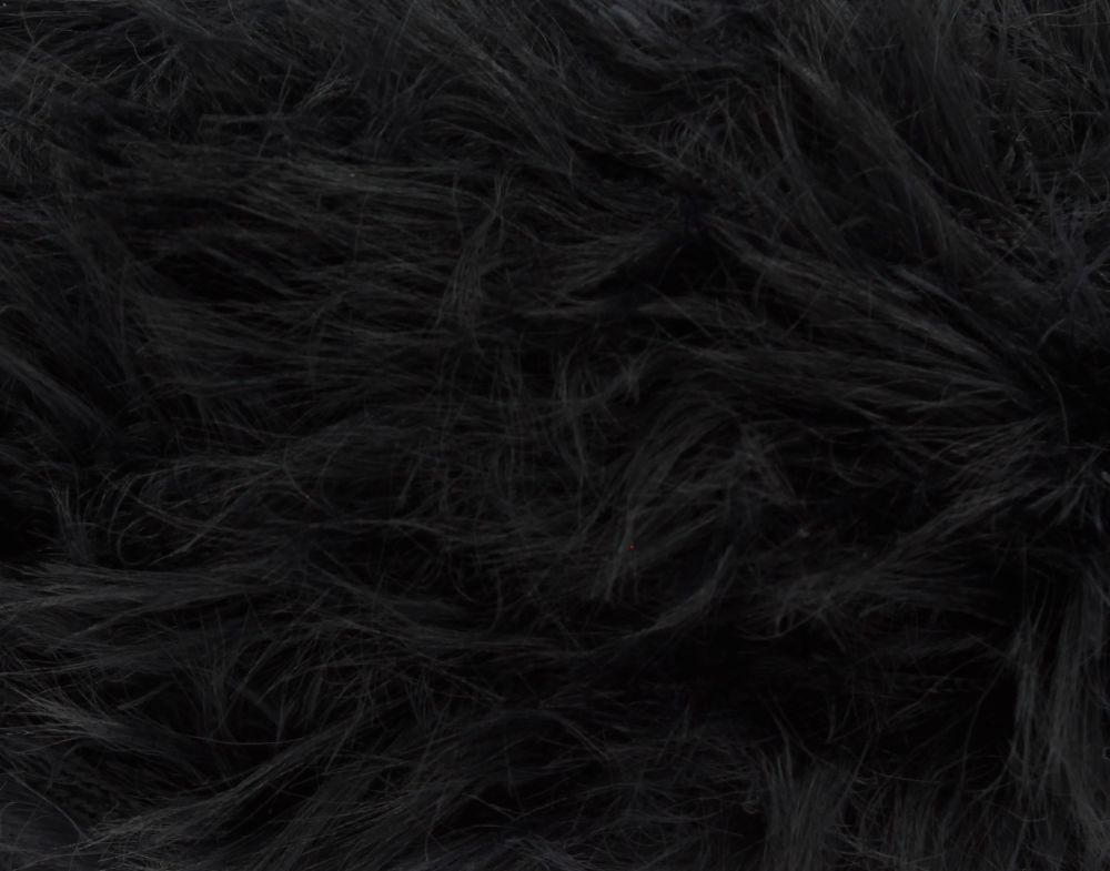 Brand New! Black (1050) Luxe Fur
