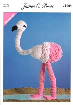 Flo the Flamingo Crochet Pattern