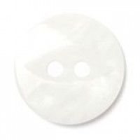 15mm White Fisheye Buttons