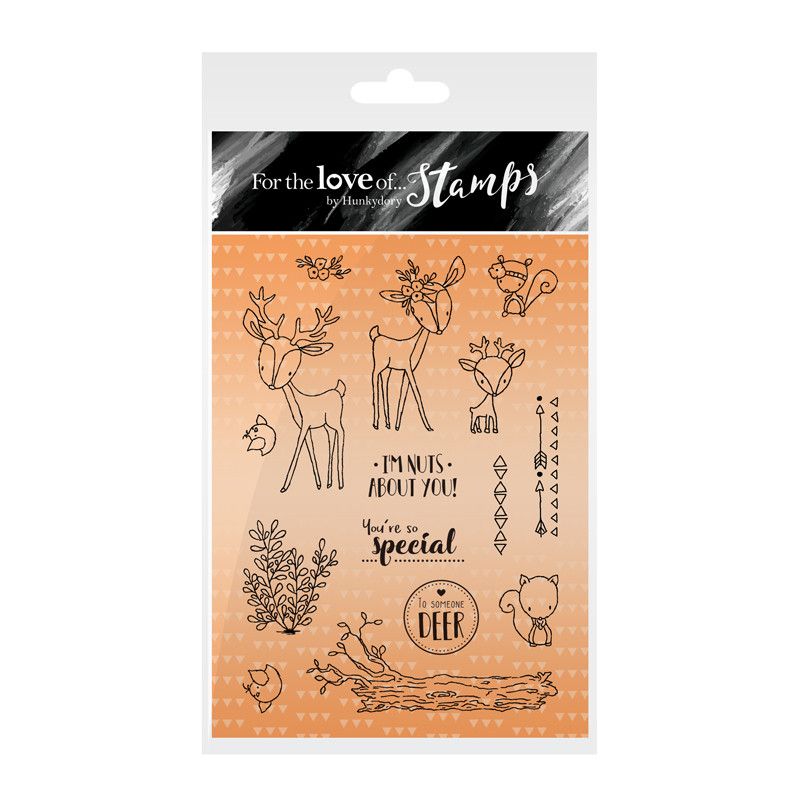 For the Love of Stamps - Deer Friends
