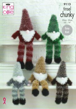 Tinsel Gnomes Knitting Pattern