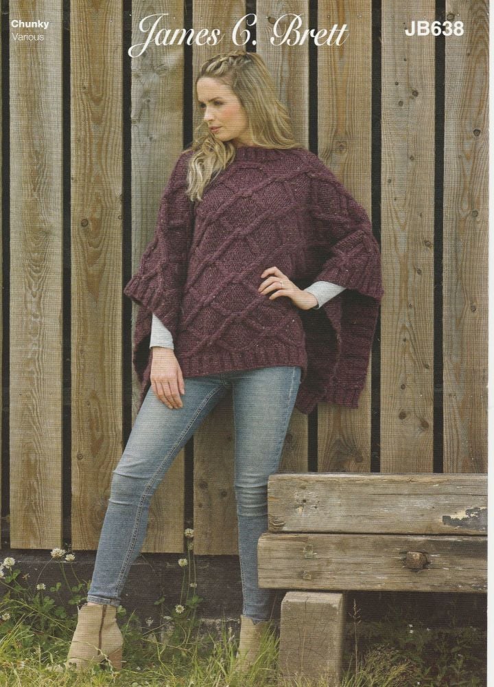 Tabbard, Hat & Wrap Knitting Pattern