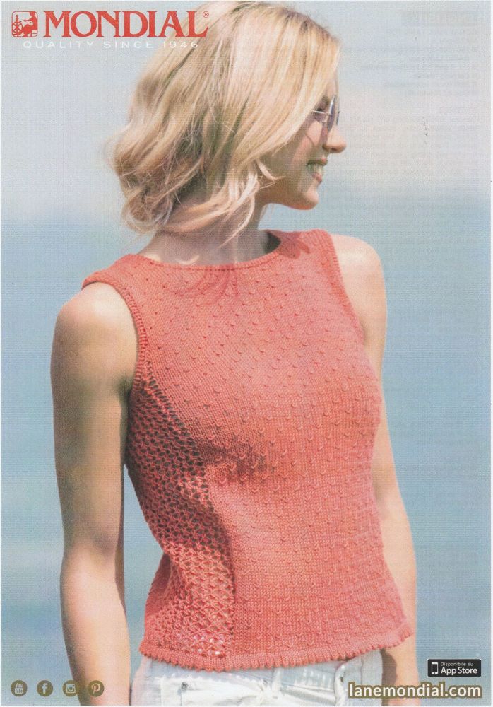 Summer Top Knitting Pattern