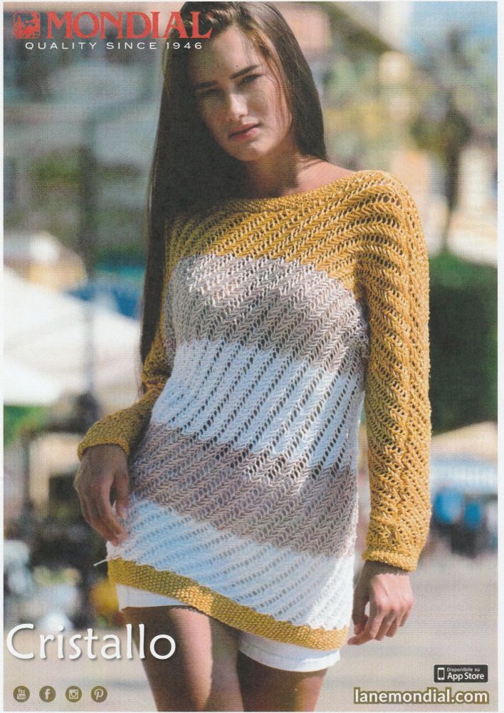 Cristallo Sweater Knitting Pattern