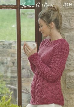 Super Chunky Sweater Knitting Pattern