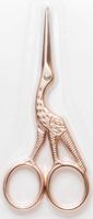 Habicraft Rose Gold Stork Scissors