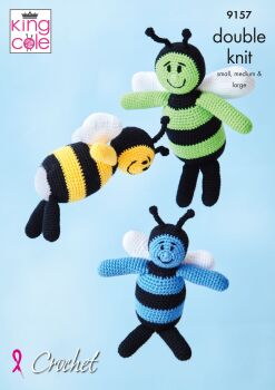 Bumblebees Crochet Pattern