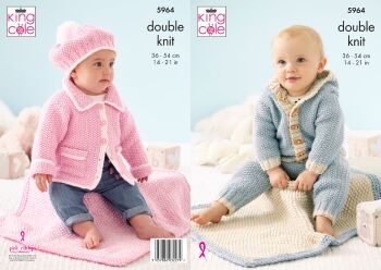 Jackets, Hat, Leggings & Blanket Knitting Pattern