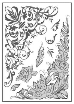 Flourishes Clear Stamp Set