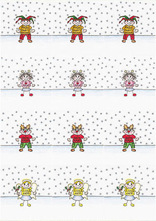 Tiny Mixed Christmas 2 Decoupage Sheet