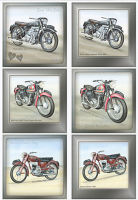 Classic British Motorbikes Diecut Topper Sheet