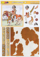 Horse Play Decoupage Plus Sheet